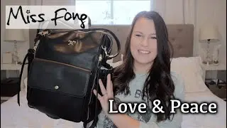 Miss Fong Love and Peace Diaper Bag | Packing, Overview and On The Body *Giveaway Closed*