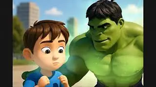Learn from Hulk: Control Anger to Become Stronger! 🟢 | Inspirational Cartoon for Children #hulk