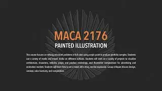 MACA 2176   PAINTED ILLUSTRATION Promo