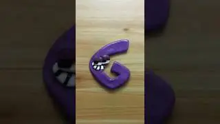 Alphabet Lore G clay making 알파벳로어 G 클레이로 만들기