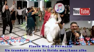 🔥Florin Blaj si Formatia🔥Un trandafir creste la firida mea/Luna Alba🔥Nunta Casianna si Vlad💕