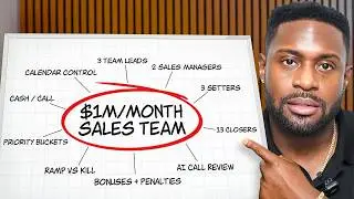 How I Built & Manage A $1M/Month Sales Team In My Info Business