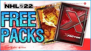 FREE X-FACTOR AND NHL PLAYERS PACKS! - NHL 22