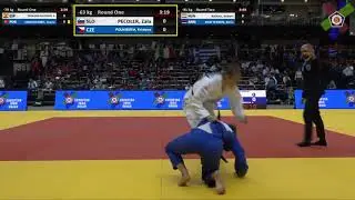 2019 Vantaa 1 K 63 kg Pecoler Zala SLO vs  Pol&aacute;&scaron;kov&aacute; Krist&yacute;na CZE