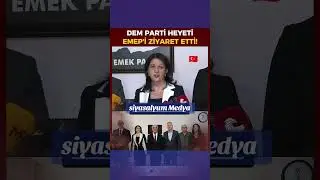 Dem parti heyeti EMEP'i ziyaret etti Pervin Buldan: her siyasi partinin desteğine ihtiyacımız var!