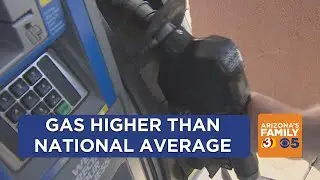 Average cost of gas in Arizona roughly $1 more than national average