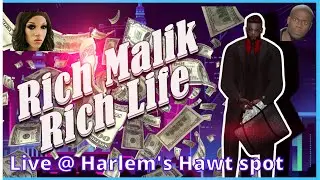 Second Life: Comic Rich Malik @ Harlem's Hawt Spot  Doing lunch