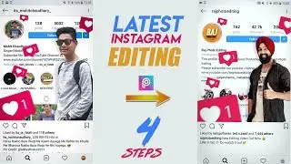 Latest Instagram Style Editing | PicsArt Editing Tutorial in Hindi