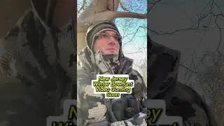 NJ Winter Bowhunt Trailer. #bowhunter #bowhunter #winter #bowseason #cold #newjersey