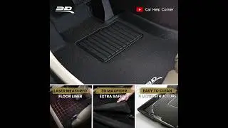 3D Mats - KAGU Perfect Fit Floor Liner｜Car Help Corner Review