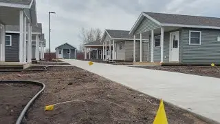 Tiny House Village is almost completed as Wisconsin DOA Secretary pays a visit 5pm