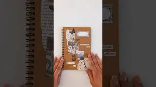 Decorate my notebook cover #journal #aesthetic #decorating
