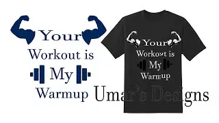 Typography T-Shirt Design in Photoshop cc 2023 (Umar's designs)