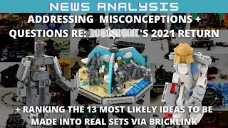 Bionicle 2021: Q&A, Addressing Misconceptions + The Top 13 Likely Rejected Ideas to be Made Sets