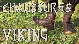 Fabriquer des Chaussure Viking en cuir