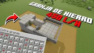 Como Hacer LA MEJOR GRANJA DE HIERRO 1.21.11| MrCuberMcS JAVA