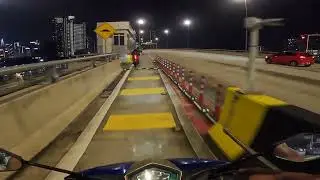 Selamat Malam Kuala Lumpur, Testing Skuter Avantiz 125 Selepas Tukar Cap Plug Baru. #KLNightlife 