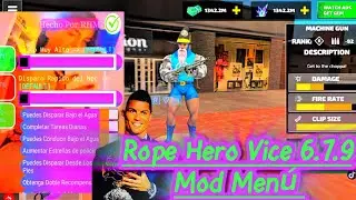 Rope Hero vice Mod Menu 6.7.9 | No Key |