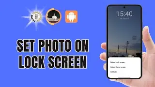 Как установить фото на экран блокировки на Android
