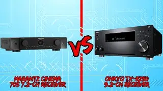 Which Receiver Powers Your 8K Setup Best? Marantz Cinema 70S VS Onkyo TX-RZ50