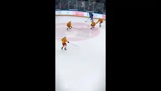 EVZ - Vozenilek&rsquo;s pinpoint precision 🎯 for his 🥇🥅  #NationalLeague&nbsp;#icehockey #shorts