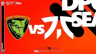 (4K) DPC 2021 SEA - Fnatic vs  - Vice Esports Game 2