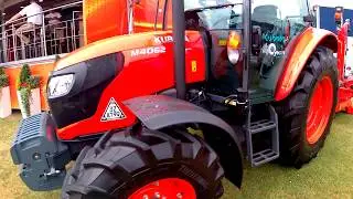 2019 Kubota M4062 Hydraulic Shuttle 3.3 Litre 4-Cyl Diesel Tractor (66 HP) with Bale Wrapper