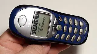 Siemens C45. Retro Telefon aus Deutschland. Капсула времени из Германии. Made in Germany