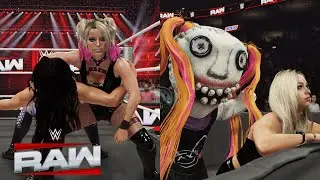 WWE 2K25 RAW - ALEXA BLISS VS RAQUEL RODRIGUEZ (W/LIV MORGAN)