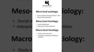 Definition of  Levels of Study analysis #shorts