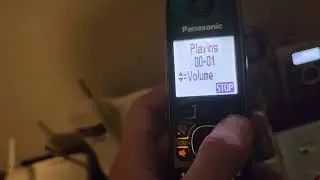 Panasonic KX-TC1501W vs. Panasonic KX-TG7641 (No Message Voice & Greeting) + KX-TC1501W Ringer