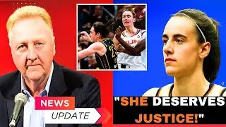 Larry Bird Goes VIRAL After Explosive Take on Marina Mabrey&rsquo;s Clash with Caitlin Clark #viral