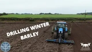 J PARK AGRICULTURAL SERVICES - CULTIVATING & DRILLING WINTER BARLEY - MANOR FARM - 2021