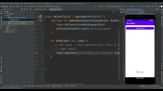 Creating First Application In Android Studio in 2022 Using KOTLIN