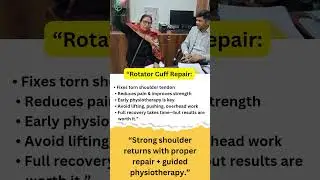 Rotator Cuff Tear &ndash; Don&rsquo;t Ignore Shoulder Pain!