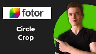 How To Crop Photo In Circle Shape In PC In Fotor (Quick Guide)