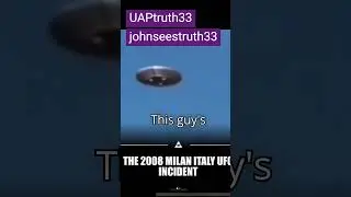 The Urzi UFO Case is Italy's Most Famous Mystery. UAP News, Footage, and UFO Cases.  #alien #ce5