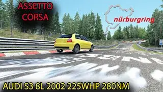 *N&uuml;rburgring Touristenfahrten* AUDI S3 8L Assetto Corsa Gameplay w/ Logitech G25 Wheel Episode 1