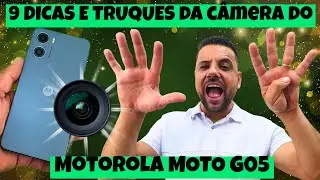 Explorando a CÂMERA Do Celular Motorola MOTO G05 (9 DICAS E TRUQUES Para Usar Agora)