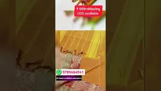 Fancy design cotton sarees|💰669|☎️9789464941|mahes Store|All details available in description