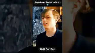 Superheroes fastest reflexes 🥶