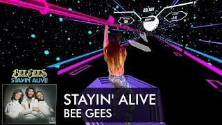 Synth Riders | Bee Gees - Stayin' Alive | Custom Song by An Underdog
