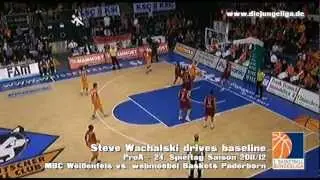 Die Junge Liga - Steve Wachalski drives baseline