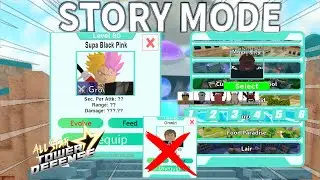 New META Units in Story Mode!? Version 2 | Solo Gameplay | Roblox All Star Tower Defense