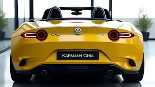 Volkswagen Karmann Ghia 2026 возвращается &ndash; потрясающее современное возрождение.