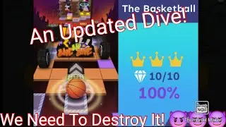 Rolling Sky - An Updated Dive Episode 1 (The Basketball)