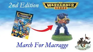 Retro Colour Scheme With Modern Paints. Painting A Space Marine like 2nd Ed Warhammer 40K