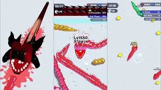 🔥 Legendary Snake Clash Gameplay  Epic Snake Bat