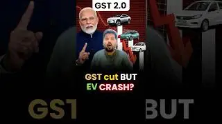 EV sales CRASH due to GST CUTs - WHY ? #shorts #trending #capiyushbafna