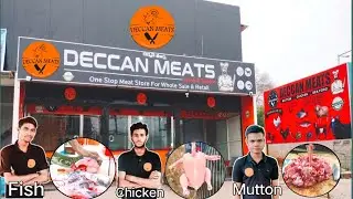 BEST AMAZING MEAT STORE NEW OPENING DECCAN MEATS STORE CHICKEN🐔 MUTTON🍖FISH 🐟 WHOLESALE And RETAIL